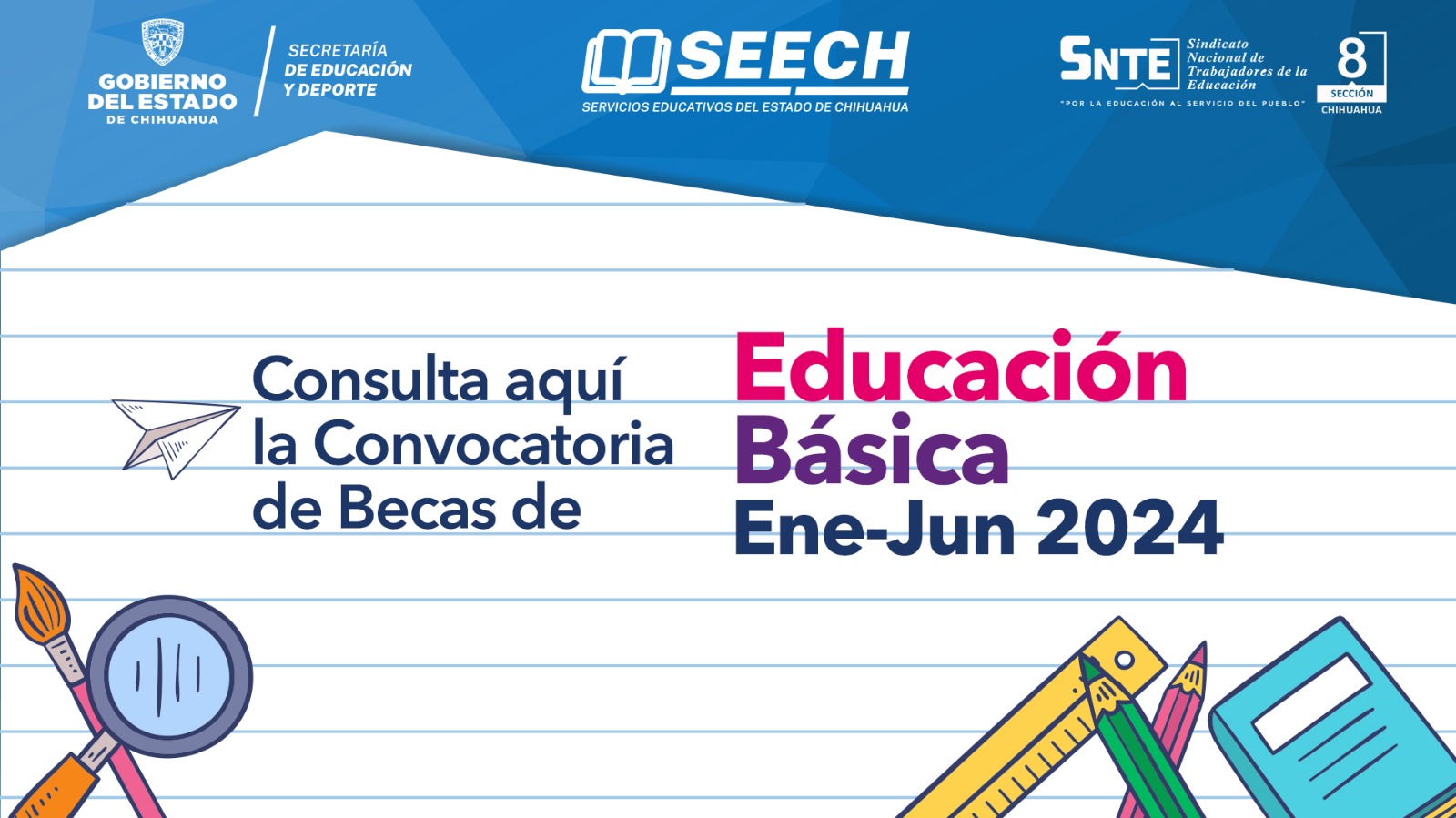 CONSULTA AQUÍ LA CONVOCATORIA DE BECAS 