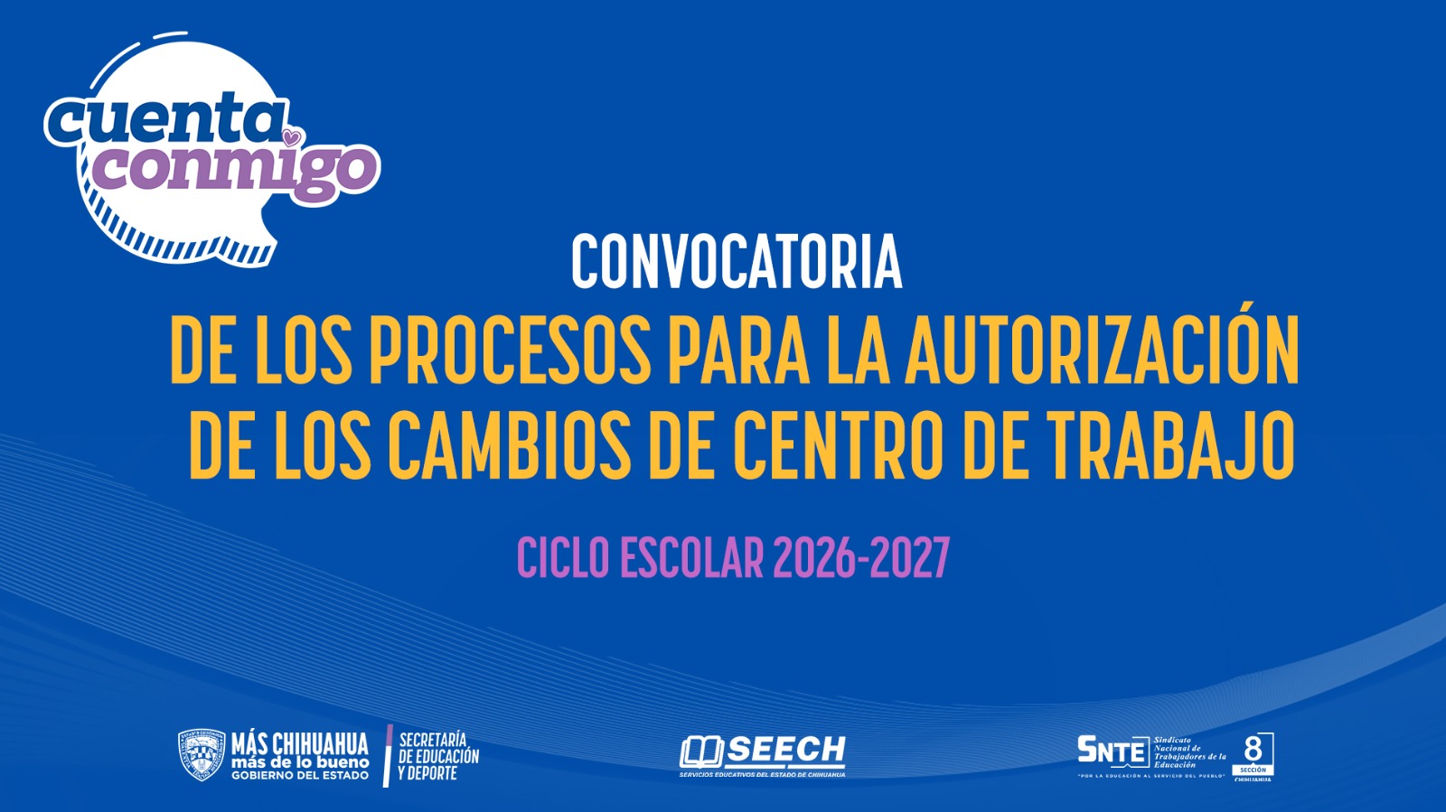 convocatoria cambio ct 2026-27