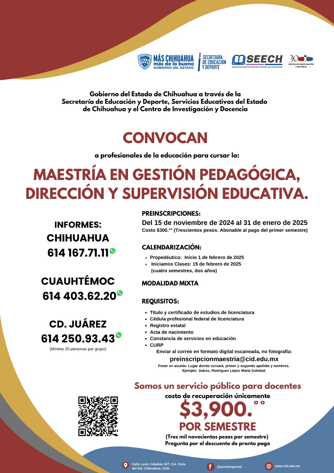 maestria cid gestion