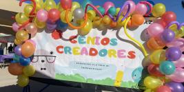 En coordinación con la Unidad de Servicios de Apoyo a la Educación Regular (USAER) 204T, estudiantes de la primaria María Monárrez, ubicada en Riberas de Sacramento, realizaron la feria “Genios Emprendedores”.