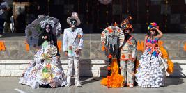 Con la participación de 250 estudiantes de la Escuela Secundaria Técnica No. 37 de Ciudad Juárez, se llevó a cabo el Festival de Baile de Xantolo, una mezcla entre las creencias prehispánicas sobre la muerte y las tradiciones católicas de todos los santos y fieles difuntos.
