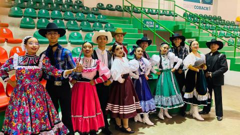 El Ballet Folklórico Ódami de la Secundaria Técnica No. 80 de Ciudad Juárez ganó el primer lugar en el Concurso Nacional de Danza “Paso del Norte”