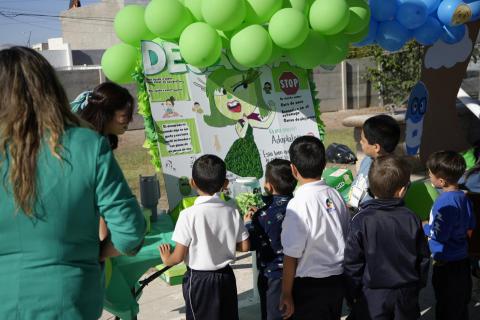 Un total de 86 estudiantes de la Escuela Primaria Ignacio Ramírez de Ciudad Juárez, participó en la “Feria de las Emociones”,