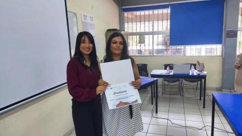 Un grupo de estudiantes de octavo semestre del Centro de Actualización del Magisterio (CAM) viajaron a Zacatecas para participar en el Segundo Congreso CONACAM