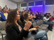 Estudiantes, familiares y docentes de la Secundaria Federal No. 11 se integraron en una jornada de convivencia comunitaria a través del proyecto artístico y pedagógico denominado “Érase una vez en la tierra de la imaginación”.