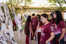 Estudiantes de tercer grado de la Secundaria Federal 1 realizaron el proyecto Modelando las emociones, coordinados por la Unidad de Servicios de Apoyo a la Educación Regular (Usaer) 158 Y, en colaboración con las y los docentes, así como directivos del plantel.