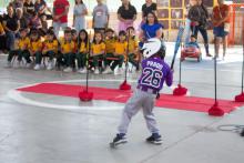 Con el objetivo de impulsar la confianza y el desarrollo de habilidades en niñas y niños, la Unidad de Servicios de Apoyo a la Educación Regular (USAER) 190G de la Zona 14 de Educación Especial, realizó el Show de Talentos en el Preescolar Laureana Wright, de la colonia Rigoberto Quiroz, al sur de la ciudad. 